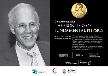 Un Premio Nobel en Física visitará Bariloche